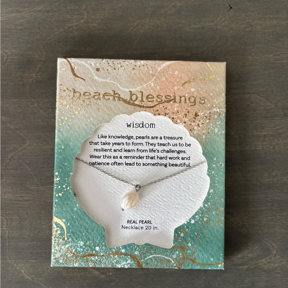 Periwinkle by Barlow Real Pearl Necklace